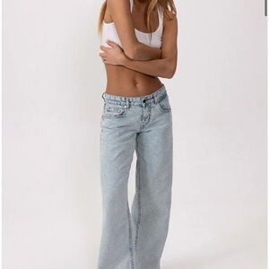 Motel Rock Low Rise Parallel Jeans